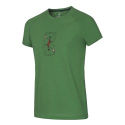 Ocun Raglan camiseta hombre m/corta - green mint king